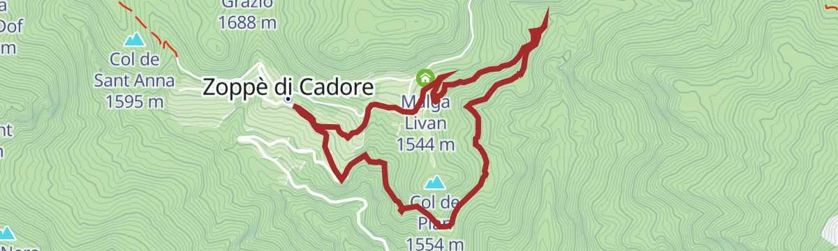 Route map: Walk to the Pirindìei pond
